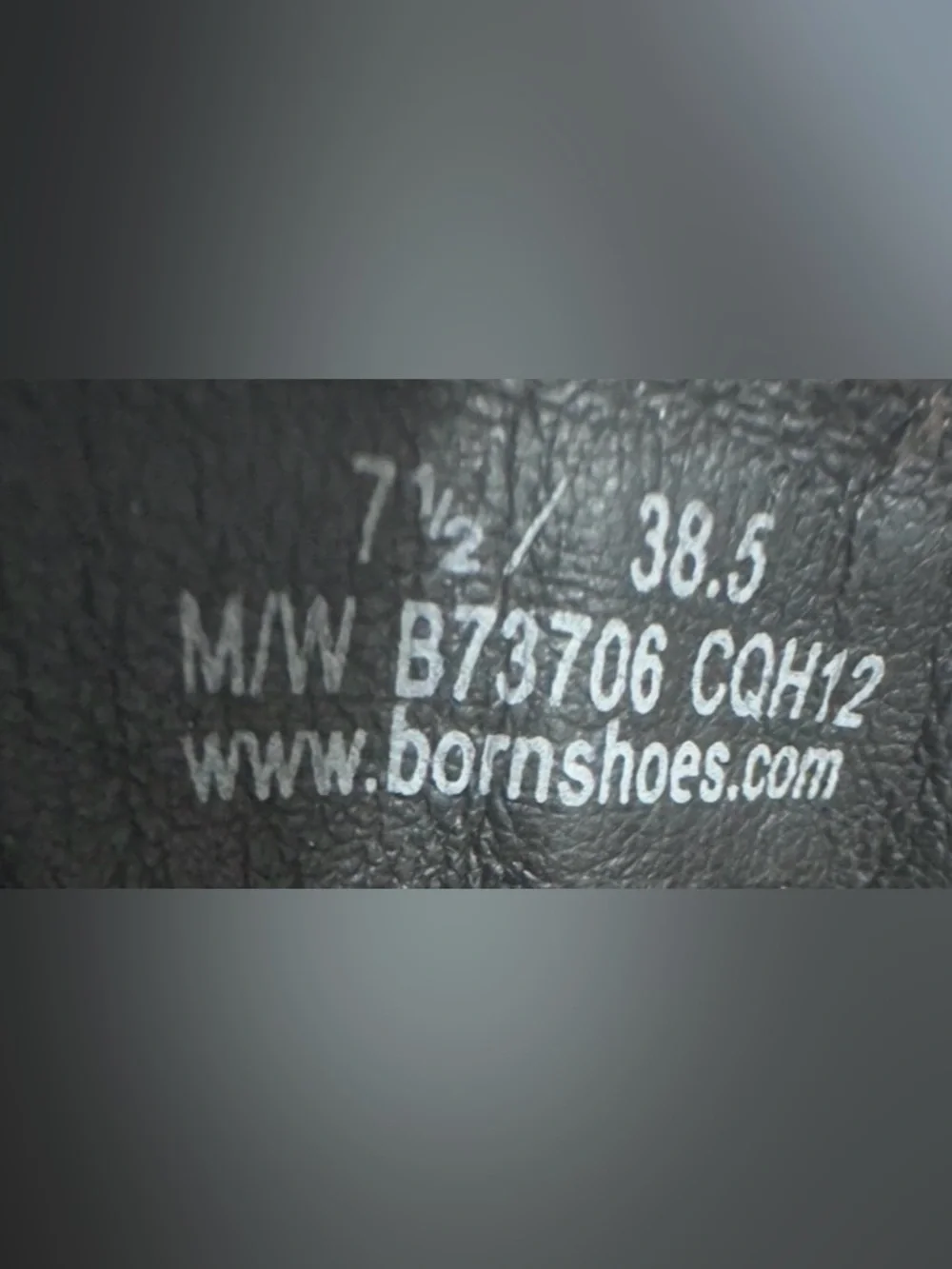 Born Donya Dark Brown Leather Knee-High 7.5 m Boots new w box
